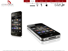 Tablet Screenshot of cynergy-software.com